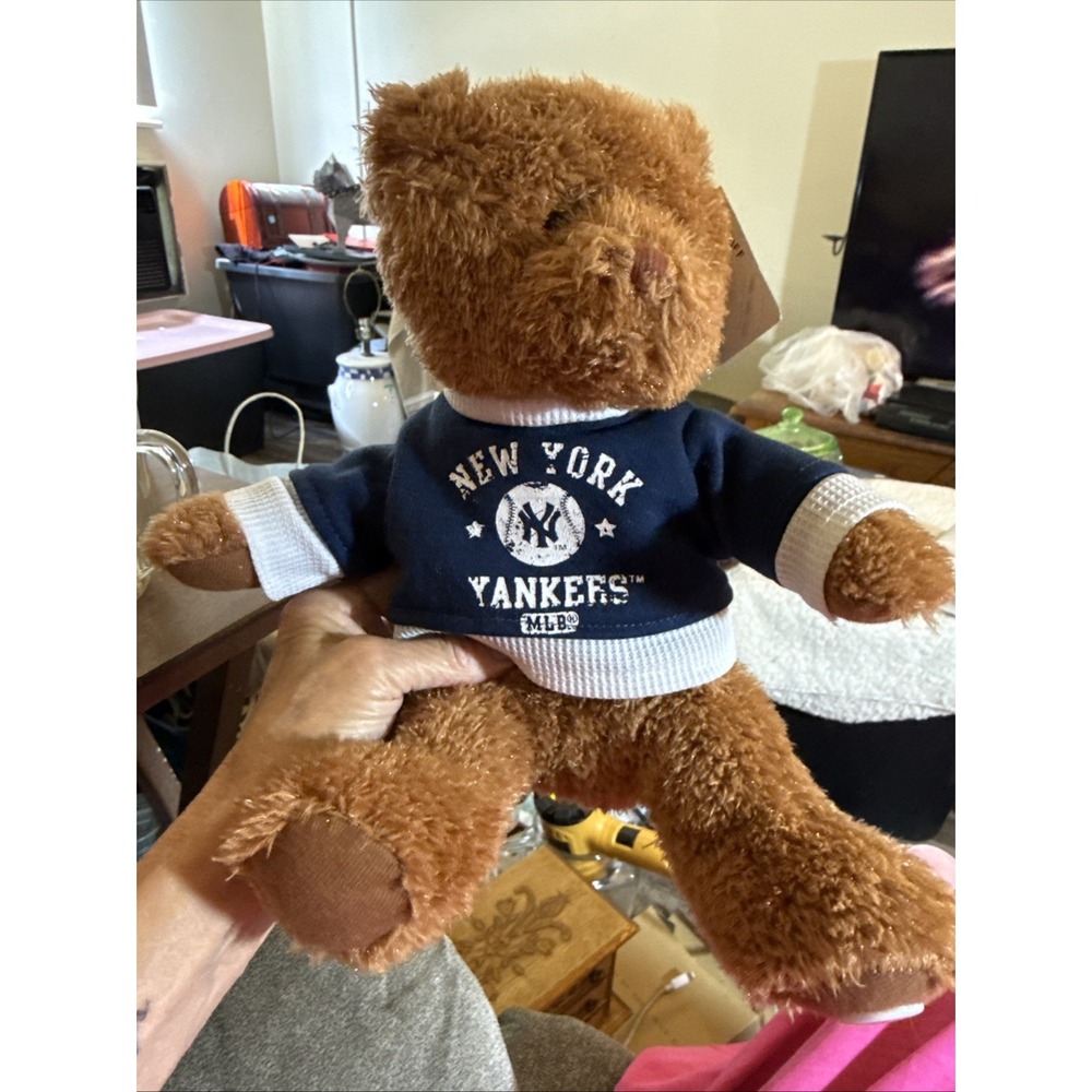 NY Yankees New York MLB Baseball Stuffed Animal Bear Plush 14" Good Stuff Tags